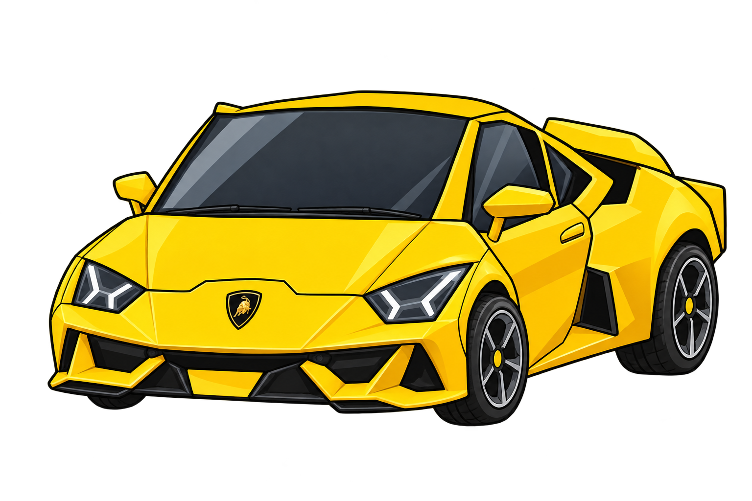 Lamborghini 正面原圖