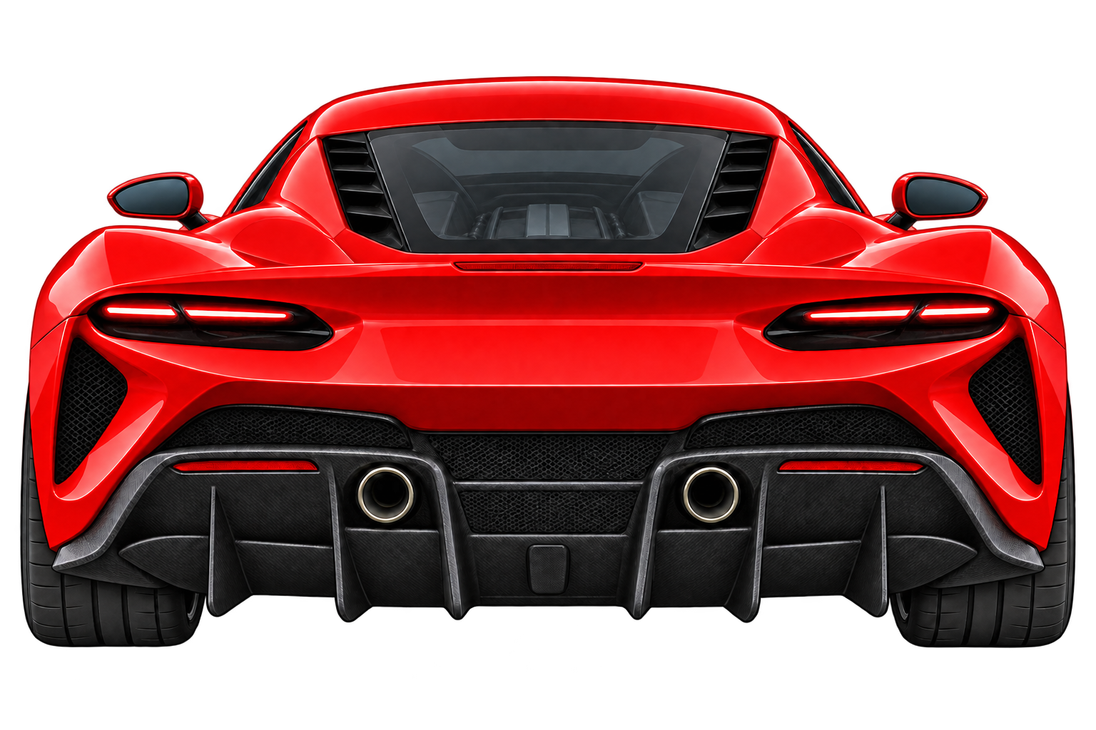 Ferrari 遊戲車尾